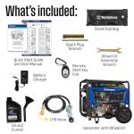 Westinghouse 12500W Tri-Fuel Portable Generator