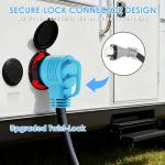 50 Amp RV/Generator Cord, 75 Feet, Locking Connector