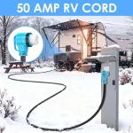 50 Amp RV/Generator Cord, 75 Feet, Locking Connector