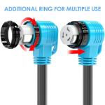 50 Amp RV/Generator Cord, 75 Feet, Locking Connector