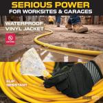 50ft Lighted Outdoor Extension Cord with 3 Outlets