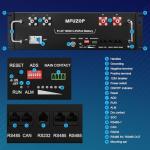 MFUZOP 48V 100Ah LiFePO4 Battery with Bluetooth