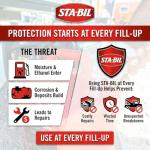 STA-BIL In-Season Protection Fuel System Treatment | Full Protection Fuel System Cleaner, Injector Cleaner, Increases MPG, Prevents Corrosion, 10 Fl. Oz.