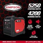 Simpson 5250 Watt Inverter Generator