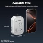 FOVAL 200W Car Power Inverter with USB Ports