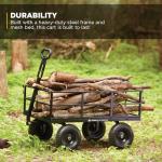Gorilla Carts Heavy-Duty Towable Utility Cart
