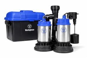 Westinghouse 1/2 HP Sump Pump Battery Backup System