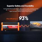 BELTTT 3000W Pure Sine Wave Power Inverter