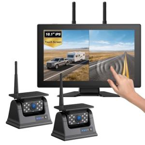 Portable Wireless Backup Camera for RV with Monitor