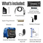 Westinghouse 8200W Tri-Fuel Portable Inverter Generator