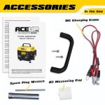 Aceup 1,200W Portable Gas Generator for Camping