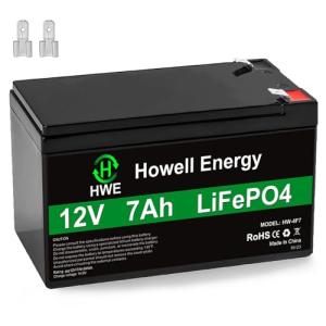 12V 7Ah Lithium Deep Cycle Battery for Multiple Uses