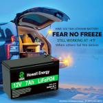 12V 7Ah Lithium Deep Cycle Battery for Multiple Uses