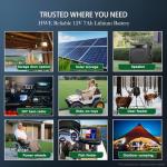 12V 7Ah Lithium Deep Cycle Battery for Multiple Uses