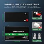 12V 7Ah Lithium Deep Cycle Battery for Multiple Uses