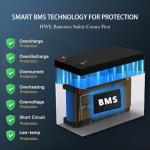 12V 7Ah Lithium Deep Cycle Battery for Multiple Uses