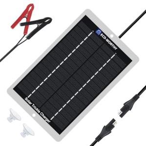 ECO-WORTHY 12V Waterproof Solar Battery Charger