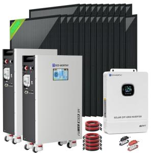 ECO-WORTHY 10000W Off-Grid Solar Panel Kit