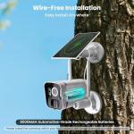 XmartO Solar Wireless Security Camera System