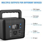 200W Portable Power Station for Camping and Home