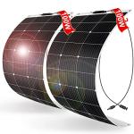 DOKIO 200W Flexible Solar Panels for Off-Grid Charging