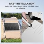 DOKIO 200W Flexible Solar Panels for Off-Grid Charging