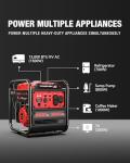 PowerSmart 4300-Watt Portable Generator with Inverter Technology, 30 Amp for Home Use and Emergency Backup