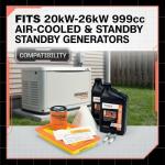 Generac 5W-20 Maintenance Kit for 20Kw-26Kw Generators
