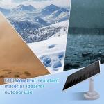 ECO-WORTHY 5W Solar Charger for Ring Cameras