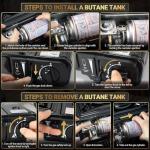 Dual Fuel Portable Camping Stove with Griddle