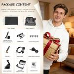 ZEROXCLUB Magnetic Wireless RV Backup Camera System: 7" HD 1080P DVR Monitor with 2-Rear Camera, DVR Monitor & IR Night Vision, Portable Rechargeable Camera for RV/Trailer/Fifth Wheels/Camper BC702