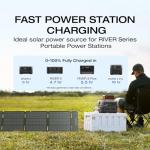 EF ECOFLOW RIVER 2 Portable Power Station with Solar Panel