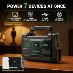 MARBERO 100W Solar Generator with Foldable Panels