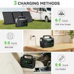 MARBERO 100W Solar Generator with Foldable Panels