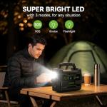 MARBERO 100W Solar Generator with Foldable Panels