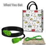 RVMATE 30 Amp Generator Extension Cord, 10 Feet