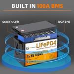 24V Lithium Deep Cycle Batteries - 140Ah, 2 Pack