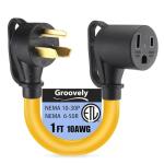 Groovely 30A to 50A Welding Machine Adapter Cable