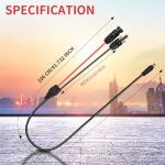 Jackery Solar Panel Connector Extension Cable 6ft