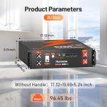 HumsiENK 48V 100Ah Lithium Battery for Solar Use