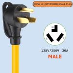 Groovely 30A to 50A Welding Machine Adapter Cable