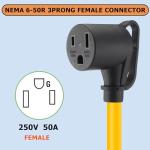 Groovely 30A to 50A Welding Machine Adapter Cable