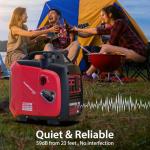 2500-Watt Portable Inverter Generator for Camping