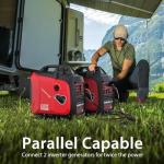 2500-Watt Portable Inverter Generator for Camping