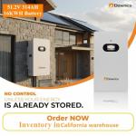 16kWh Lithium Solar Battery for Home, RV, Camping