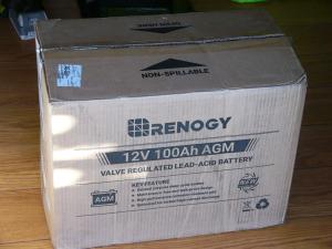 Renogy 100Ah Deep Cycle AGM Battery for RVs & More