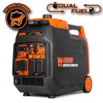 WEN 4800W Dual Fuel Portable Inverter Generator