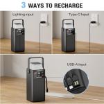 99Wh Portable Power Station & Camping Light