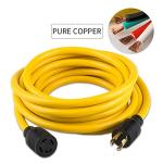 50ft Heavy Duty Generator Locking Power Cord