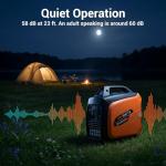 Oxseryn 2800W Portable Inverter Generator - Quiet & Reliable